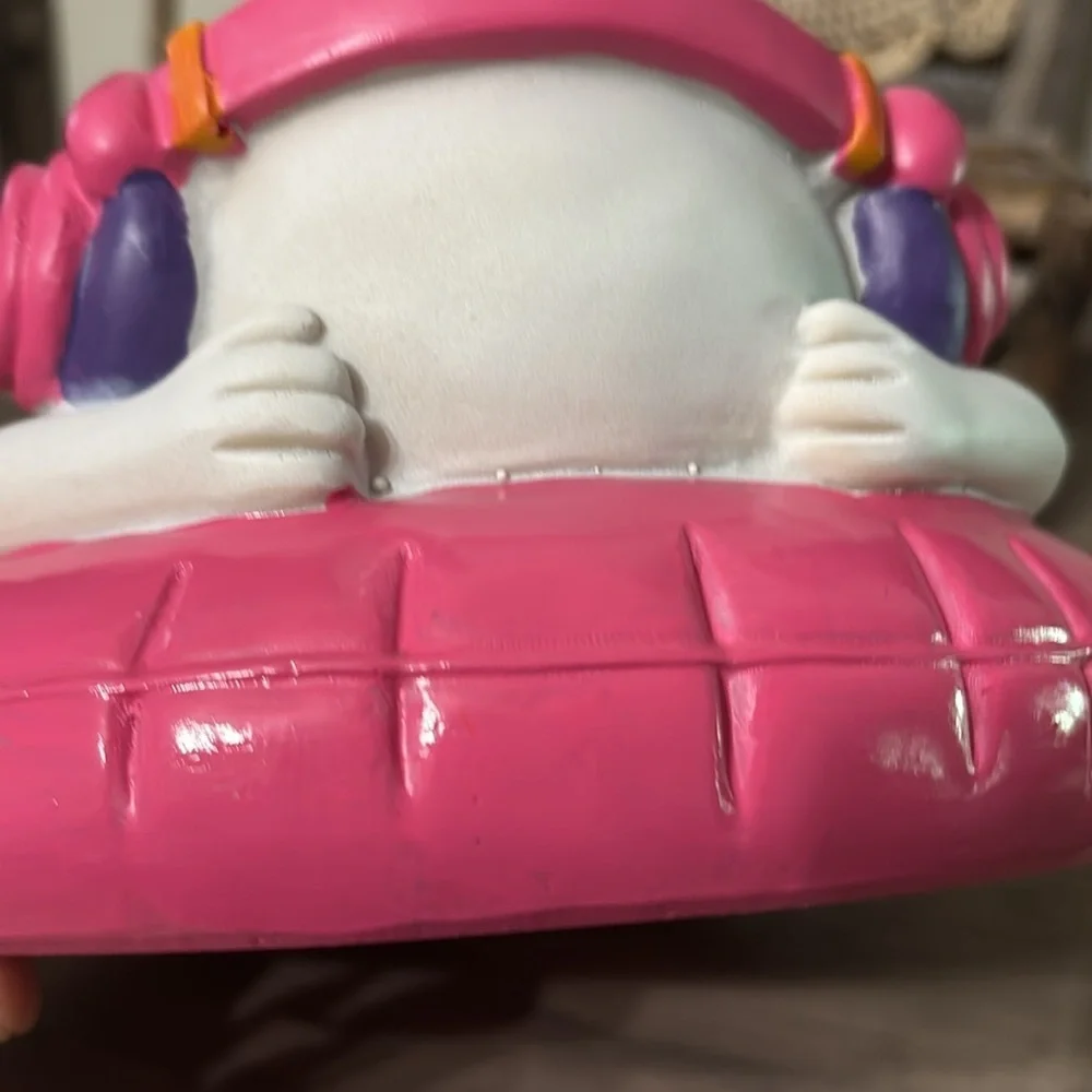 HERE LIES SUMMER GHOST WITH HEADPHONES ON FLOATY SUMMERWEEN DECOR